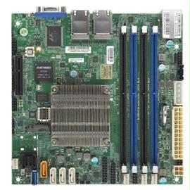 Supermicro Motherboard MBD-A2SDI-4C-HLN4F-B Intel Atom Mini-ITX PCI Express SATA USB Brown Box