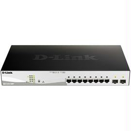 D-Link Networking DGS-1210-10MP 10PT Smart Managed Gigabit PoE Switch Borwn Box