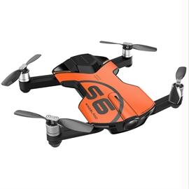 Papago Toy S6 Orange Wingsland S6 4K Resolution GPS WiFi Foldable Drone Retail