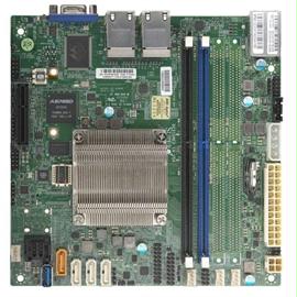 Supermicro Motherboard MBD-A2SDI-2C-HLN4F-O Intel Atom Mini-ITX PCIE SATA USB Brown Box