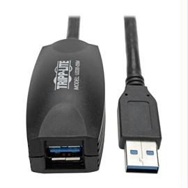 Tripplite Cable U330-05M 5M SuperSpeed USB3.0 M-F Active Extension Repeater Cable Black Retail