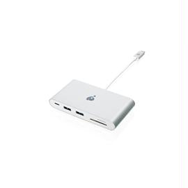 IOGEAR Accessory GUH3C84PD USB-C to SD-MIcroSD USB-A Adapter Retail