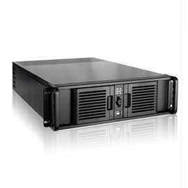 iStarUSA Rack Mount D300PFS-DE1BK2535 3U Compact Stylish RM with 5.25bay3.5 2x2.5 cage Brown Box