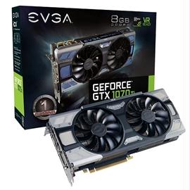 eVGA Video Card08G-P4-6775-KR GeForce GTX 1070 Ti FTW2 GAMING 8GB 256bit GDDR5 PCI Exress Retail