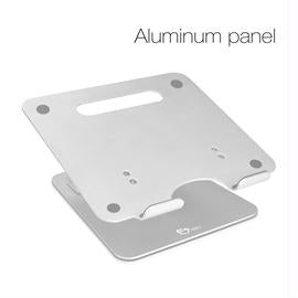 SIIG Accessory CE-MT2C12-S1 Adjustable Aluminum Laptop Stand for Macbook and PC Retail