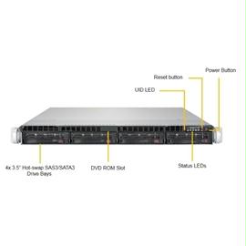 Supermicro System SYS-6019P-WTR 1Y Xeon S3647 4x3.5 Hot-swap SATA3 PCIE VGA 750W Redundant Power Supplies Brown Box