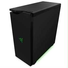 NZXT H440-DESIGNED BY RAZER ATX MID TOWER NO PS 0-0-(6) BAY USB BLACK RAZER NO LED BLACK INTERIOR WINDOW