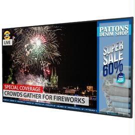 Planar Monitor 997-8797-00 QE8650 86 inch 4K Ultra HD 3840 x 2160 500nit 6ms DisplayPort-HDMI Speakers Retail