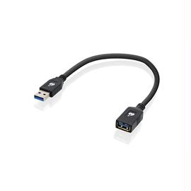 IOGEAR Cable G2LU3AMF USB 3.0 Extension Cable Male to Female 12 Inch Retail
