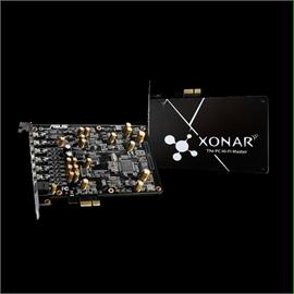 Asus Sound Card Xonar AE 192kHz-24-bit Hi-Res with 110dB SNR PCI Express Gaming Audio Card with Exclusive EMI Back Plate Retail