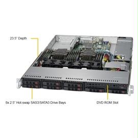 Supermicro System SYS-1029P-WT 1U Xeon LGA Socket 3647 C621 Max.1.5TB 8x2.5SAS-SATA Brown Box