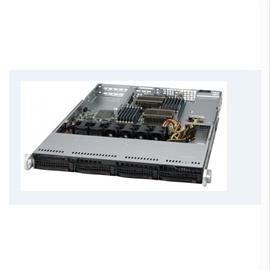 Supermicro Case CSE-815TQC-605WB 1U 4-Port 12Gbps 4x3.5 hot-swap SAS-SATA 600W Brown Box