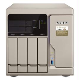 QNAP Network Attached Storage TS-677-1600-8G-US 6Bay Ryzen 5 1600 3.2GHz 8GB DDR4 SATA Retail