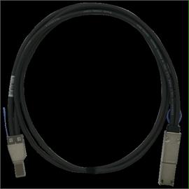 QNAP Cable CAB-SAS05M-8644-8088 0.5M Mini SAS cable SFF-8644 to SFF-8088 Retail