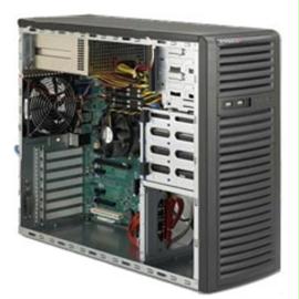 Supermicro Case CSE-732I-R500B(3YR) 2xUSB2.0 1850RPM PWM Fan Black Retail