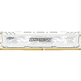 Crucial Memory BLS4G4D26BFSC 4GB DDR4 2666mhz CL16 SR x8 Ballistix Sport LT White Retail