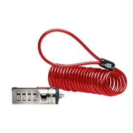 Kensington Accessory K64671AM Portable Combination Laptop Lock Red Safety in Numbers Retail