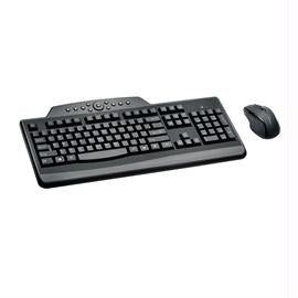 Kensington Keyboard K72408USA ProFit Keyboard  Mouse Wireless Media Desktop Set Retail