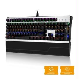 SIIG Keyboard JK-US0M12-S1 USB Wired Mechanical Gaming Keyboard with 7Color LED Backlit Retail