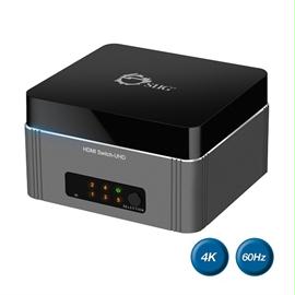 SIIG Accessory CE-H22S11-S1 Premium 5Port HDMI2.0 SWT with IR Remote Control 4Kx2K 60Hz Brown Box