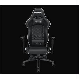 Andaseat Furniture AD4-03-B-PV Gaming Racer Chair with Lumbar Support and Headrest Black Retail