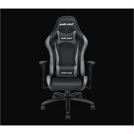 Andaseat Furniture AD5-01-BG-PV Big and Tall Gaming Racing Chair Black-Grey Retail