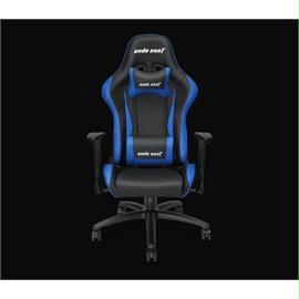Andaseat Furniture AD5-01-BS-PV Big and Tall Gaming Racing Chair Black-Blue Retail