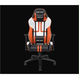 Andaseat Furniture AD7-05-BWO-PV Large Size Gaming Racing Chair Black-White-Orange Retail