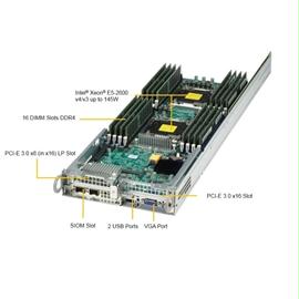 Supermicro System SYS-2028TP-HTR-SIOM 2U Xeon E5-2600V4-V3 S2011 6x2.5SATA3 2000W Brown Box