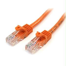 StarTech Cable 45PATCH25OR 25ft Cat5e Snagless UTP Patch orange