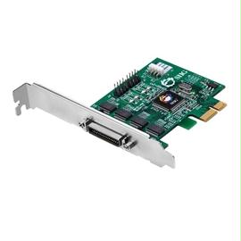 SIIG I-O Card JJ-E40011-S4 4x9Pin RS-232 Ports to PCI Express Green Brown Box