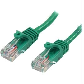 StarTech Cable 45PATCH15GN 15ft Cat5e Ethernet Patch Cable with Snagless RJ45 Green Retail