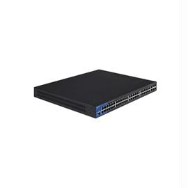 Linksys Switch LGS552P 48 Port Gigabit PoE+ Managed Switch with 2 SFP Combo Port + 2 SFP+ Port Retail