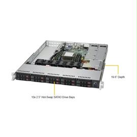Supermicro System SYS-1019P-WTR 1U Xeon LGA3647 768GB PCIE 10x2.5 Hot-swap SATA Brown Box