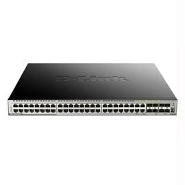 D-Link Networking DGS-3630-52PC-SI 48Port 370W Gigabit PoE+ L3 Switch with SFPSFP+ Retail