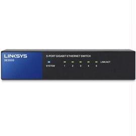 Linksys Networking SE3005 5-Port Gigabit Metal Ethernet Switch Retail