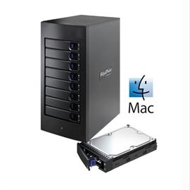 HighPoint Removable Storage Device RD6628TM-24T 24TB Thunderbolt 40Gb-s RAID Storage for Mac Brown Box