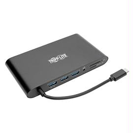 Tirpp-Lite Accessory U442-DOCK1B Thunderbolt3 USB-C Laptop Docking Station with Mini-DisplayPort HDMI Retail
