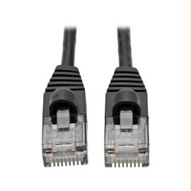 Tripp-Lite Cable N261-S06-BK 6 feet Cat6a Gigabit Snagless Molded Slim UTP Patch Black Retail