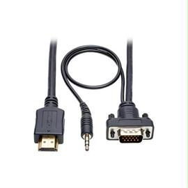 Tripp-Lite Cable P566-015-VGA-A 15 feet HDMI to VGA + Audio Active Converter Cable Retail