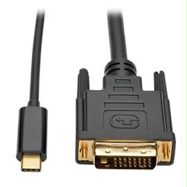 Tripp-Lite Cable U444-003-D 6ft USB 3.1 Gen 1 USB-C to DVI Adapter Cable (M-M) Retail