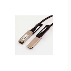 PacTech Cable DAC-QSFP+C75-1.0 1M +-- 0.03 Rapide 40G QSFP+ 30AWG Passive Twinax DAC Brown Box
