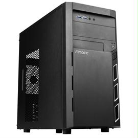 Antec Case VSK3000 Elite Micro-ATX-Mini-ITX 2xUSB 3.0 Audio In-Out Black Brown Box