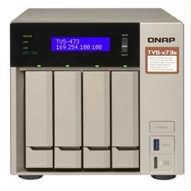 QNAP Network Attached Storage TVS-473e-4G-US 4Bay 4GB AMD R Series Quad-core 2.1GHz 10G-ready Retail