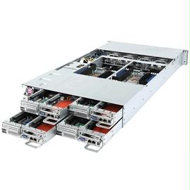 Gigabyte Sever H261-N80 2U Intel Xeon C621 LGA 3647 DDR4 24x2.5 Hot-Swappable HDD-SSD SATA 2 x 2200W PSUs Retail