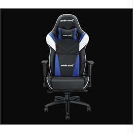 Andaseat Gaming Furniture AD4XL-03-BWS-PV Gaming Racer Chair Black-White-Blue Retail