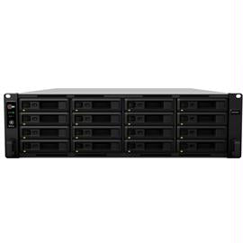 Synology Network Attached Storage RS2818RP+ 3U 16Bay 4GB DDR4 16x2.5-3.5 inch SATA SSD-HDD (Diskless) Retail
