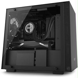 NZXT Case H200i Mini-ITX MINI TOWER NO Power Supply 0-0-(1) BAY USB 3.1 MATTE BLACK NO LED BLACK TERIOR Retail