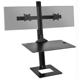 SIIG Accessory CE-MT2H12-S1 Dual Display Adjustable Computer Keyboard Stand Retail