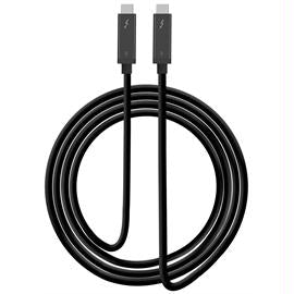 SIIG Cable CB-TB0111-S1 Thunderbolt 3 40Gbps Active Cable 2 Meters Brown Box